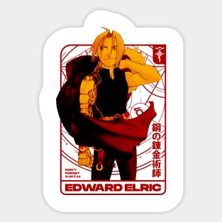 Edward Elric - Fullmetal Alchemist Sticker